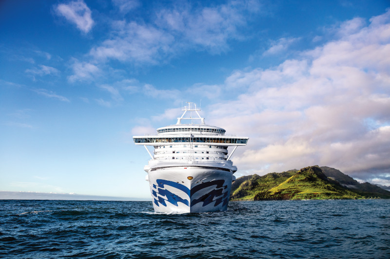 Grand Princess in Hawaii